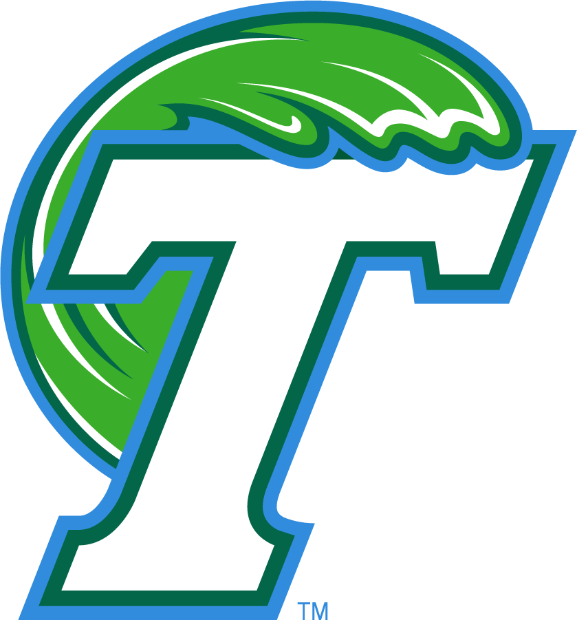 Tulane Green Wave 2017-2018 Secondary Logo diy DTF decal sticker